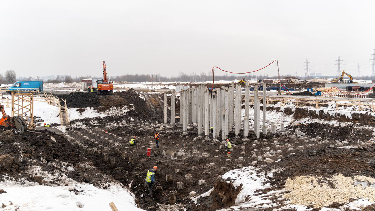 Масштабные поставки в ЖК «Белый Град»